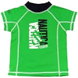 Nautica Infant/Toddler Boys Green Print Rash Guard Swim Top/T-Shirt