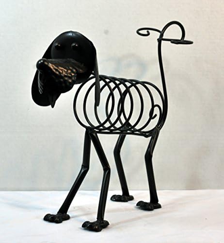 Metal Dog Shaped Wine Rack