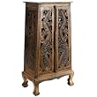 Handmade Asian Furniture - 50" Chinese Dragons Storage Cabinet - Rich Dark Finish