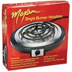 Maxam Electric Singleburner Hotplate