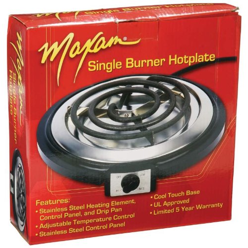 Maxam Electric Singleburner Hotplate