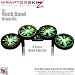 Lightning Green Skin by WraptorSkinz fits Rock Band Drum Set for Nintendo Wii, XBOX 360, PS2 & PS3 (DRUMS NOT INCLUDED)