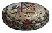 Chinese Rose Medallion porcelain box - oval, hand painted