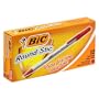 BIC Round Stic Ball Pen, Medium Point (1.0 mm), Red, 36 Pens