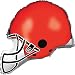 Football Helmet Mylar Balloon