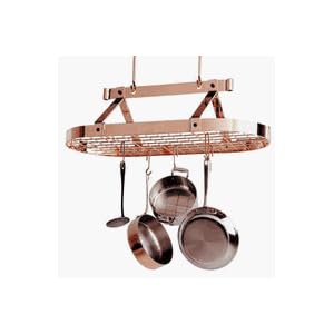 Enclume PR16B-SS Premier Three Foot Oval Pot Rack Stainless