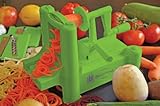Brieftons Tri-Blade Spiral Slicer: Perfect Vegetable Spiralizer for Low Carb, Gluten Free, Paleo Healthy Vegetable Meals - Pain Free Way to Add Many Spiralized Vegetables to Your Meals - With Manual and 20 Exclusive Brieftons Recipes