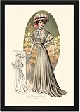 Framed Art Poster 20x30, Le Costume Royal: Lady in Green Framed Art Poster 20x30, Le Costume Royal: Lady in Green