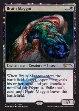 Magic: the Gathering - Brain Maggot (011/012) - FNM Promos - Foil