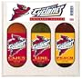 Iowa State Cyclones NCAA Grilling Gift Set (12oz Cajun, 12oz Lime, 12oz Peach)