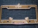 Disneyland Chrome License Plate Frame