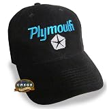 Plymouth Hat Cap Black (Apparel Clothing) by Gregs Automotive LLC