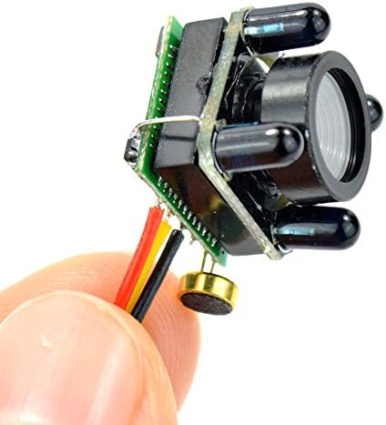 Kingmak HD Mini Spy CCTV Camera Night Vision Security Micro Pinhole Hidden Camera