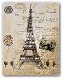 La Tour Eiffel by Liz Jardine 11"x14" Art Print Poster