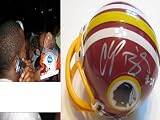 CHAMP BAILEY,GEORGIA,BULL DOGS,REDSKINS,BRONCOS,SIGNED MINI HELMET WITH COA