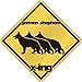 New  German Shepherd X-Ing / Xing Iii  Crossing Dog