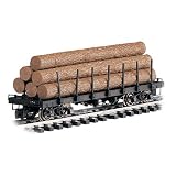 G RTR Flat w/Logs, Brown/Unlettered