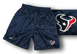 Houston Texans Reebok NFL Coaches' Mesh Football Shorts, Navy