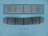 New 98~03 Chevy Camaro Billet Grill Grille Grills Grilles Bumper Lower Horizontal Aluminum Polished Chrome Color 99 00 01 02 1998 1999 2000 2001 2002 2003