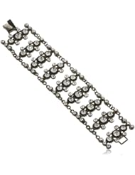 Nina Crystal Statement Ladder Bracelet, 6.63"