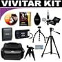 50 PC Fantasy Kit "The Kit Of Your Dreams" Which Includes Lenses, Filters, Cases, Battery Grip, Batteries, Remote, Lens Hood, Macro Accessories, Tripods, Cleaning Supplies And So Much More (Valued At Over $950) For The Canon T1i, XSI, XS Digital Slr Cameras Which Have Any Of These (28-135mm, 15-85mm, 18-200) Canon Lenses