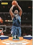 2009 /10 Panini NBA Basketball Card # 210 Al Jefferson Minnesota Timberwolves Mint Condition- Shipped In A Protective ScrewDown Display Case!