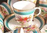 Review royal worcester  / Royal Worcester Hand Painted 6034 c1871 5.5 Inch Saucer only