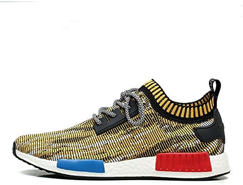 MULINSEN® NMD Men and Women Unisex Couple Casual Fashion Sneakers Running Shoes,yellow,5.5