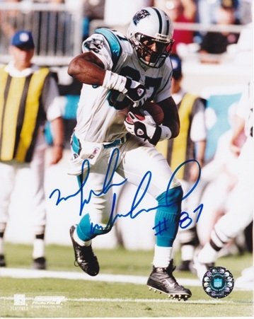 Muhsin Muhammad Autographed/Hand Signed Carolina Panthers 8x10 Photo