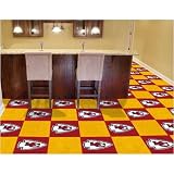Kansas City Chiefs NFL Team Logo Carpet Tiles