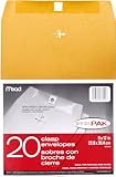 Mead 9X12 Clasp Envelopes, Office Pack 20 Count (76020)