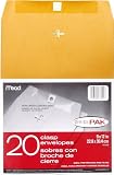 Mead 9X12 Clasp Envelopes, Office Pack 20 Count (76020)