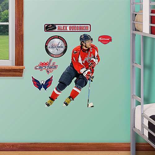 Fathead NHL Washington Capitals Alex Ovechkin Junior Wall Graphic