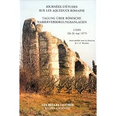Journ�es d'�tudes sur les aqueducs romains