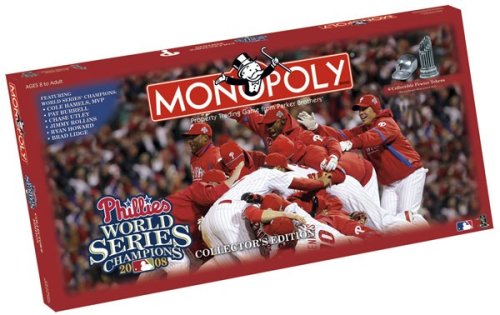 Philadelphia Phillies 2008 World Series Champion Monopoly
