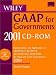 Search : Wiley Gaap for Governments 2001: Interpretation and Application of Generally Accepted Accounting Principles for State and Local Governments 2001