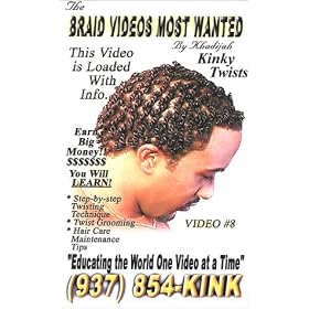 The Braid Videos Most Wanted (Kinky Twists) [VHS]