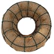 Living Wreath Wire Form with Coco Liner - 16"