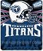 Tennessee Titans Light Weight Fleece NFL Blanket (Shadow Series) (50
