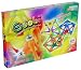 ADVANCED Pack: Rainbow (104 pieces) Goobi Magnetic Construction Set. Contains 56 mixed rainbow color bars, 32 spheres and 16 tripods.