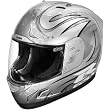 Icon Threshold GSX-R Men's Alliance Street Motorcycle Helmet - Silver