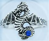 Highlander Celtic Sterling Silver Dragon Toe Ring