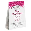 Graffiti Zoo Hand Made Chocolates, Pink Flamingos, 2.4-Ounce Sideview Boxes (Pack of 8)