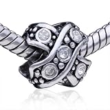 Pugster Pandora Style Bead Delicate Celtic Cross Bead Fits Pandora Charms Beads