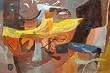 Coast Bird, Original 1950's Oil Painting on Board By Alice Lindsay Price - Unframed Artwork