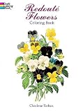 Redoute Flowers Coloring Book