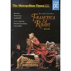 Zandonai - Francesca Da Rimini / James Levine, The Metropolitan Opera [Import USA Zone 1]