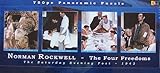 Picture Norman Rockwell The Four Freedoms 750pc Panoramic Puzzle The Saturday Evening Post-1943