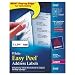 Avery&reg; Easy Peel White Mailing Labels for Laser Printers, 1 x 2-5/8 Inches, Box of 3000 Labels (5160)
