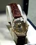 Embossed Horse Head Brown Braided Leather Watch